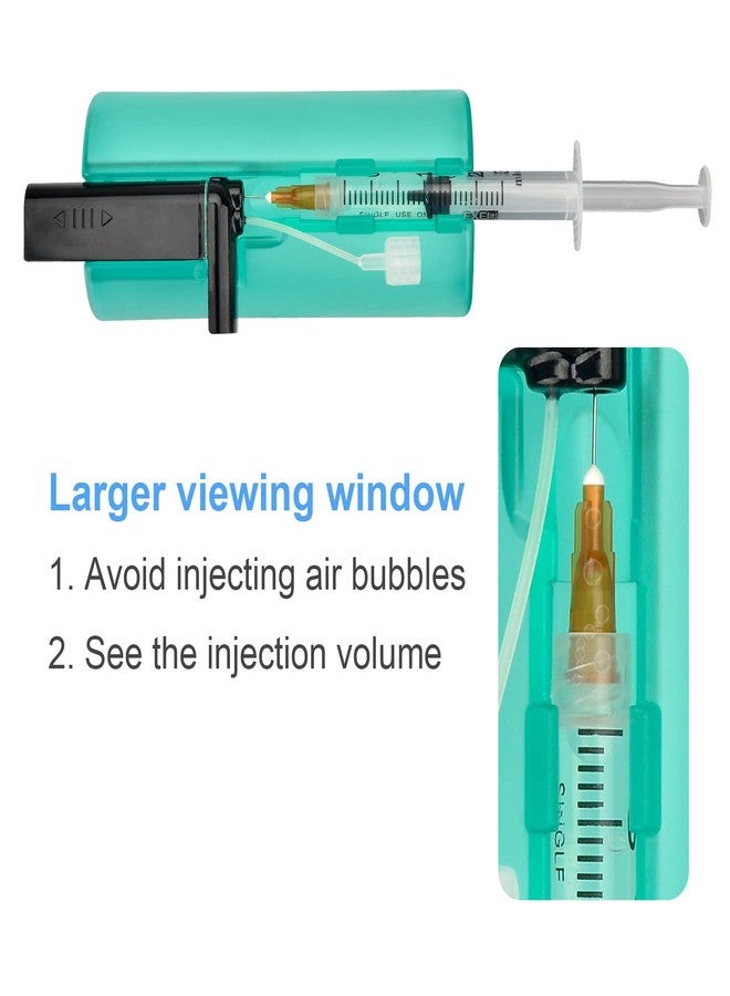 iGuerburn أداة تعبئة خرطوشة الأنسولين لجهاز tslim x2، ملحقات مضخة Tandem t:Slim X2 لمرضى السكري الذين يعانون من ارتعاش اليدين - تعبئة خرطوشة الأنسولين بدقة (أخضر) - Image 3